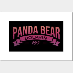 Panda Bear Dolphin Posters and Art